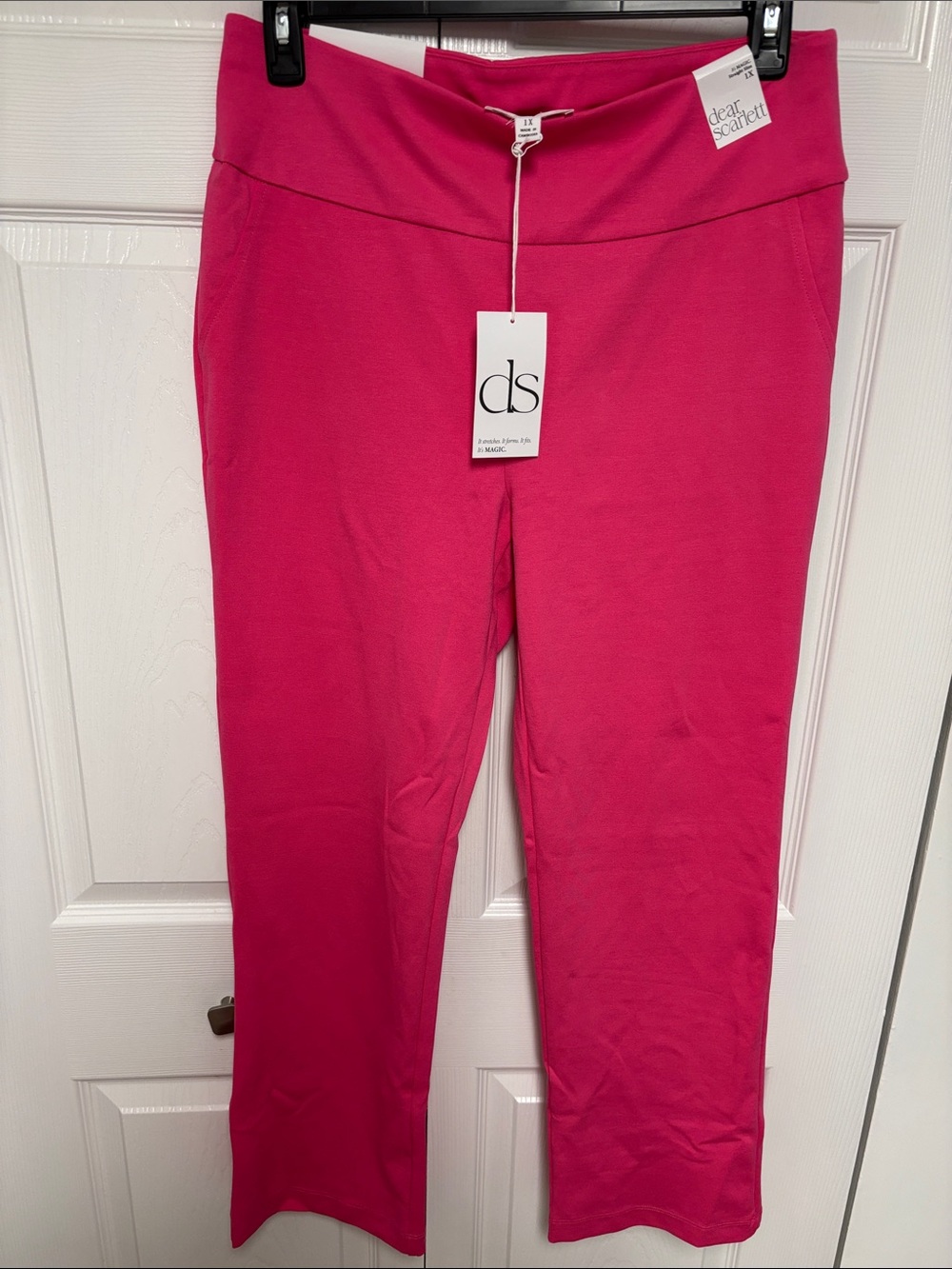 Dear Scarlet Hot Pink Magic Pull-On Pants